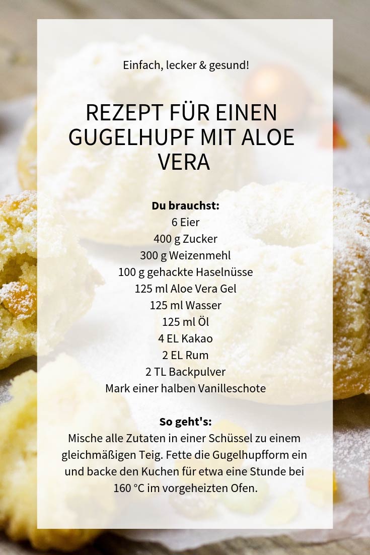 rezepte aloe vera gugelhupf
